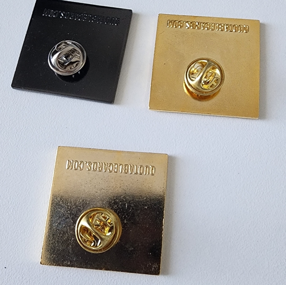 Motivational Quote Pin Set - Picture 2 of 3